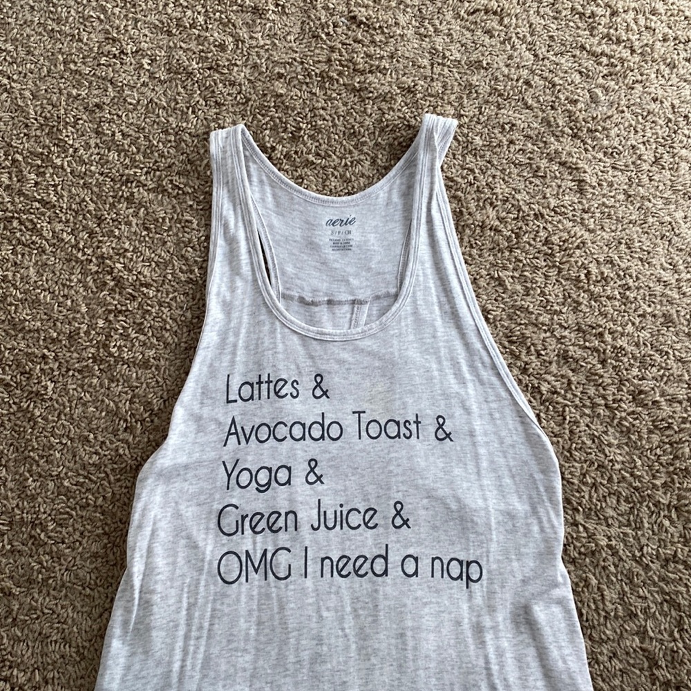 Graphic tank top